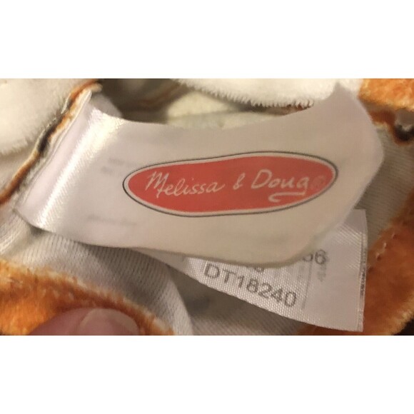 Melissa & Doug Animals Hand Puppets Elephant Tiger Plush Toy Golf Head Cover Lot - Picture 9 of 9